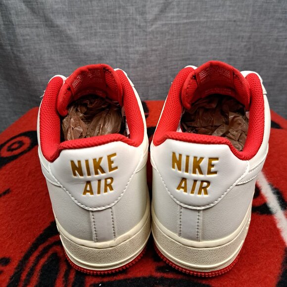 %Size 10 Nike Air Force 1 \'07 Athletic Department Men University Red / A 21 main image 3